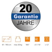 My Wall TV-beugel 81,3 cm (32) - 190,5 cm (75) Zwenkbaar - thumbnail