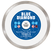 Carat CSMS1103BD Blue Diamond Diamantzaagblad voor droogzagen - 110x22,23mm - Tegels/Natuursteen - CSMS1103BD - thumbnail