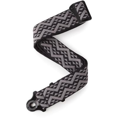 D'Addario 50BAL03 Auto Lock gitaarband Padded Geometric