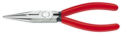 Knipex Platspitse tang met zijsnijder zwart geatramenteerd 125 mm - 2501125