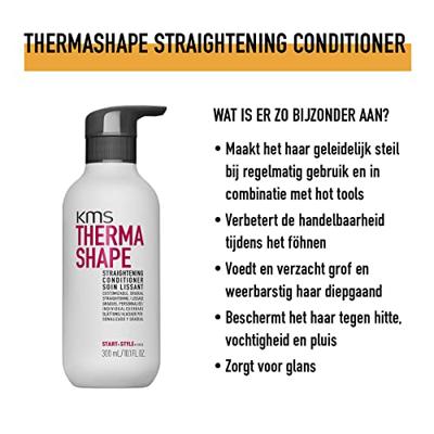 KMS Hair Thermashape Straightening Conditioner 300ml - thumbnail