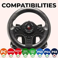 SUBSONIC - SV450 - Racing Wheel - Compatibele Xbox-serie, Switch, PS4, Xbox One, pc (programmeerbaar) - thumbnail