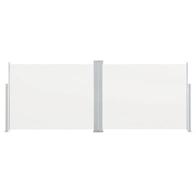 VidaXL Windscherm uittrekbaar 140x1000 cm crème VidaXL Windscherm uittrekbaar 140x1000 cm crème