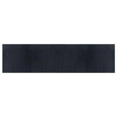 VidaXL Vloerkleed rechthoekig 100x400 cm bamboe grijs