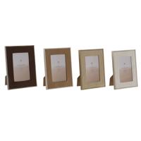 Fotolijsten Home ESPRIT Bruin Beige Fluweel Kristal Modern 26 X 2,8 X 31 cm (4 Stuks) - thumbnail