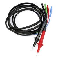 HT Instruments KIT Kelvin Banaanstekker Bananenbus, Bus 4 mm, Steekaansluiting 4 mm Groen 1 stuk(s) - thumbnail