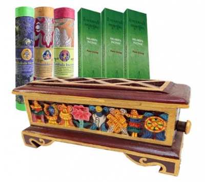 Wierookbrander 8 Voorspoedsymbolen Wierookbrander 8 Voorspoedsymbolen