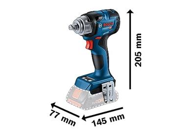 Bosch Blauw GDS 18V-330 HC Accu Slagmoeraanzetter | 330 Nm | Zonder accu en lader | In L-Boxx - 06019L5001