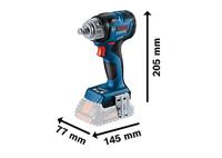 Bosch Professional GDS 18V-330 HC solo 06019L5000 Accu-draaislagmoeraanzetter 18 V Li-ion Zonder accu - thumbnail
