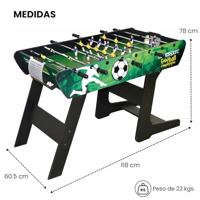 Tafelvoetbal voor Kinderen Maracaná Hout Hout MDF (118,5 x 60,5 x 78 cm) - thumbnail