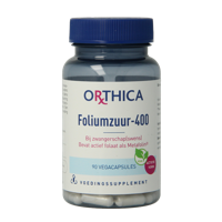 Orthica Foliumzuur 400 90 Vegetarische capsules - thumbnail