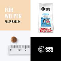JOHN DOG Good Form Puppy Chicken with beef - droog hondenvoer - 12 kg - thumbnail