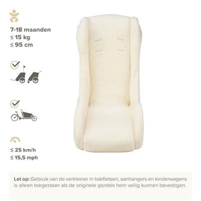 Polisport peuterschaal mini pelican zonder gordel schaap w