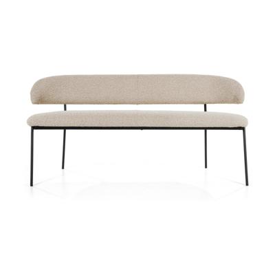 Eleonora Luka eetkamerbank 160 cm Taupe