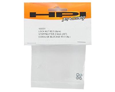 Lock nut m2.5 (4pcs)
