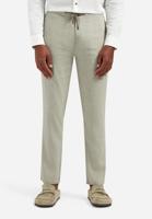 No- Excess Pants With Linen Garment Dyed 317140211 Broek 044 Taupe - thumbnail