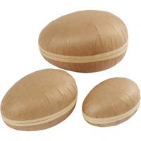 Creativ Company Tweedelig ei , l: 12+15+18 cm, 3 stuk/ 1 doos - thumbnail