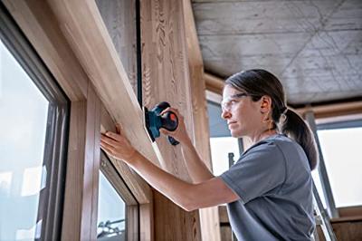 Bosch Blauw GSS 12V-13 | Accu Vlakschuurmachine | 12V | Zonder accu&apos;s en lader | Incl. accessoireset | In L-boxx 136 - 06019L0001