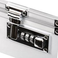 Juscha JU-45122 Pilotenkoffer Alumaxx Omega 38,5 X 48 X 23 Cm Zilver - thumbnail