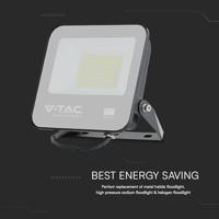 V-TAC VT-44055 23688 LED-schijnwerper Energielabel: F (A - G) 50 W Natuurwit - thumbnail
