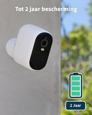 ARLO ESSENTIAL2 XL FHD OUTDOOR CAMERA 2-PACK VMC2252-100EUS IP-Bewakingscameraset WiFi Met 2 cameras 1920 x 1080 Pixel