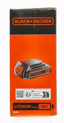Heroplaadbare lithium batterij Black & Decker BL2018 18 V Litio Ion 2 Ah
