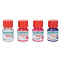 Talens art creat.glas & porselein dekkend 4 x30ml roze zilver - thumbnail