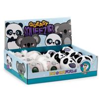 Queasy Squeezies Adoramals Panda en Koala Knijp Speelgoed - thumbnail