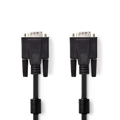 VGA-kabel | VGA male - VGA male | 2,0 m | Zwart