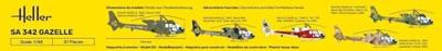 Heller 1/56 SA 342L Gazelle