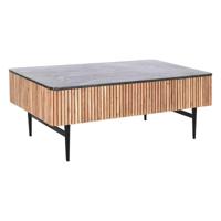 Hoofdtafel DKD Home Decor Marmer Acacia 115 x 65 x 45 cm - thumbnail