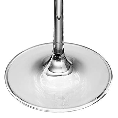 Leonardo Casella Wijnglazen met print, per 6