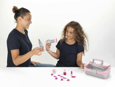 Braun beautycase met accessoires