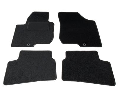 Automatten op maat - zwart stof - Kia Ceed 2006-2012