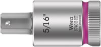 Wera 8740 B HF Binnenzeskant Zyklop Bitdop met 3/8"-aandrijving met vasthoudfunctie, 5/16" x 38 mm - 1 stuk(s) - 05003091001 - thumbnail