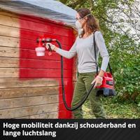 Einhell TE-SY 18/90 Li-Solo Verfspuitsysteem Debiet (max.): 1000 ml/min - thumbnail