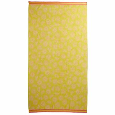KAAT Amsterdam strandlaken Citrus Delight (100x180 cm) Geel/roze KAAT Amsterdam strandlaken Citrus Delight (100x180 cm) Geel/roze