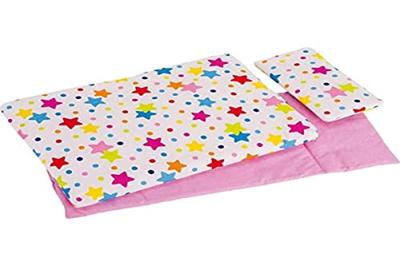 Goki poppenbed bekleding sterren