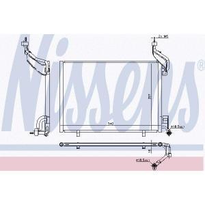 Condensor, airconditioning 940540