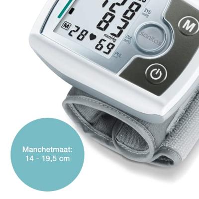 Sanitas SBM03 651.21 Bloeddrukmeter Pols Sanitas SBM03 651.21 Bloeddrukmeter Pols