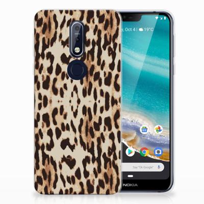Nokia 7.1 | TPU Hoesje | Leopard