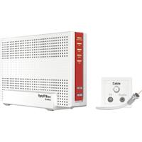 AVM FRITZ!Box 6591 kabel WLAN AC + N router (DOCSIS-3.1-kabelmodem, dual WLAN Ac+N (MU-MIMO) met 1733 (5 GHz) + 800 Mbit/s (2,4 GHz), VoIP-telefooninstallatie) - thumbnail