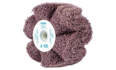 PFERD TOOLS 44642201 Polinox vliesslijpwiel PNG Ø 100 x 50 mm schroefdraad M14 A 100 voor fijnslijpen & finish 100 mm 5 stuk(s) PFERD TOOLS 44642201 Polinox vliesslijpwiel PNG Ø 100 x 50 mm schroefdraad M14 A 100 voor fijnslijpen & finish 100 mm 5 stuk(s)