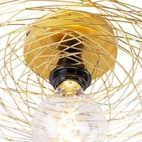 QAZQA Oosterse plafondlamp goud 60 cm - Glan - thumbnail