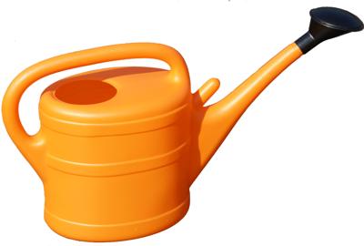 Geli kunststof gieter 10 liter oranje Geli kunststof gieter 10 liter oranje