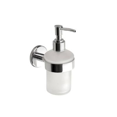 Zeepdispenser Sapho Samba Hangend 150 ML Melkglas / Chroom Zeepdispenser Sapho Samba Hangend 150 ML Melkglas / Chroom