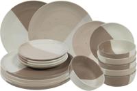 Cookinglife Serviesset Leem 18-delig / 6 personen - 6 dinerborden, 6 ontbijtborden en 6 kommen - thumbnail