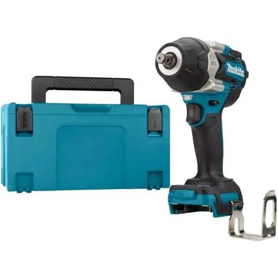 Makita DTW700ZJ 18 V Slagmoersleutel 1/2" 700Nm met frictiering en gat voor borgpen | zonder accu's en lader In M-box - DTW700ZJ Makita DTW700ZJ 18 V Slagmoersleutel 1/2" 700Nm met frictiering en gat voor borgpen | zonder accu's en lader In M-box - DTW700ZJ