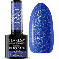 Claresa rainbow jello base coat blue 5ml - thumbnail