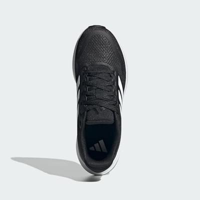 adidas Runfalcon 5 Hardloopschoenen Kids Zwart Wit - thumbnail
